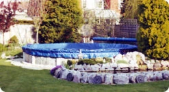 Winter Debris Covers For Round Above-Ground Or Partly In-Ground Swimming Pools