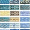 Patterned Liner Materials And Tile Bands -Pool Series Store tileband liner patterns